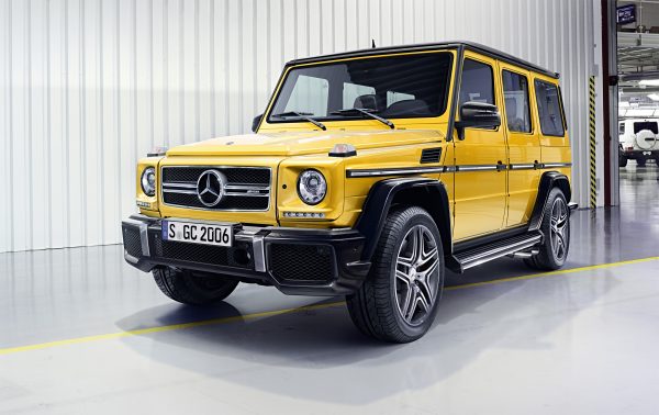 Mercedes-Benz G-Klasse 2015, Mercedes-AMG G 63, Exterieur: AMG solar beam.