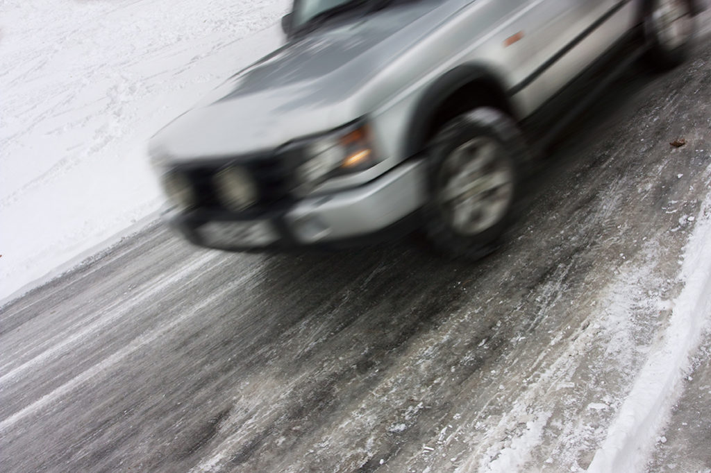 How To Drive Safely When Black Ice Threatens