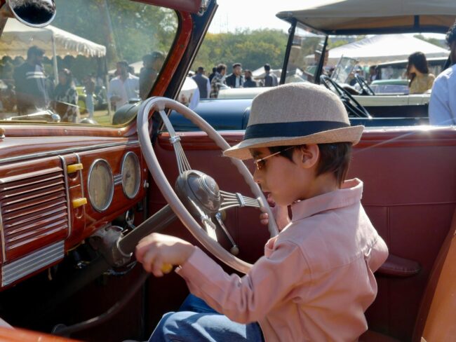 Vintage and classic car rally