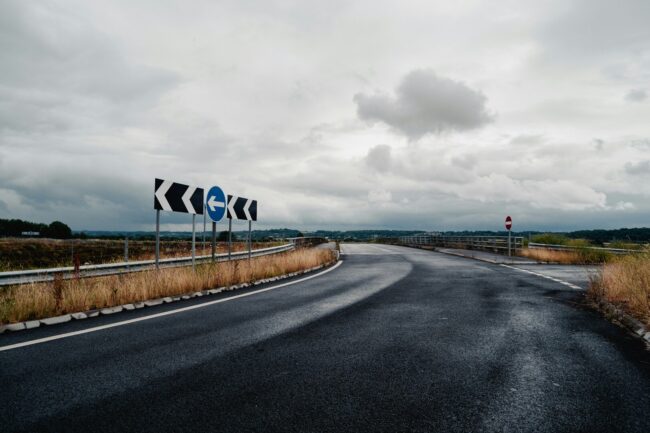 Speed camera road signs UK