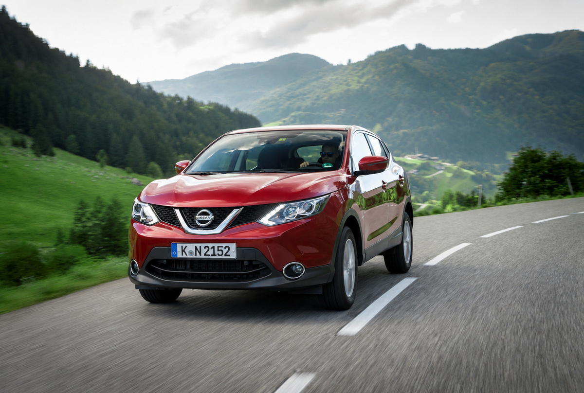 2026 Nissan Qashqai on a mountain road